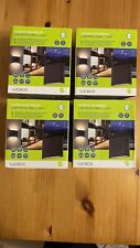 4x Low Profile Exterior Led Wall Light, 10w, By Luceco . Brand New