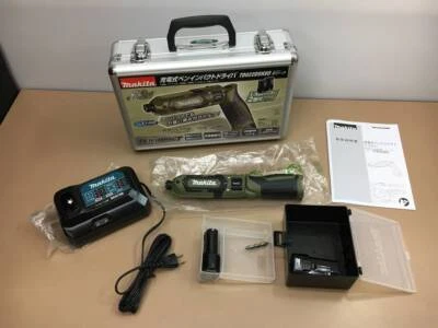 Makita Pen Impact Driver TD022DSHXO Olive  2Batteries with Charger/Alumium case - Image 1 of 4