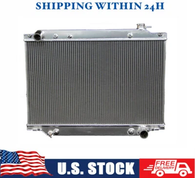 Radiador de 3 filas para Toyota Land Cruiser 1993-1997 / 1996-1997 Lexus LX450 DPI:1918 Foto 1 de 4