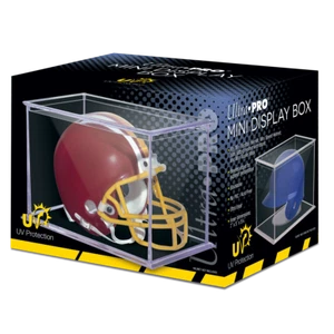 Ultra PRO Mini Helmet Display Case Ultra-Clear Organizer Storage Compartment - Picture 1 of 4