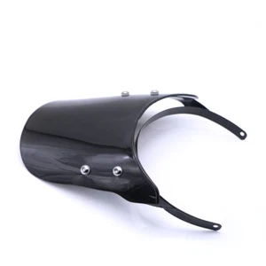 Black Motorcycle Headlight Fairing Windshield For Royal Enfield Classic 500cc - Bild 1 von 6