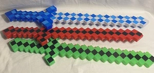 Linda espada grande de dibujos animados LED luminosa mosaico juguete espada juguete espada para niños - Imagen 1 de 1