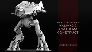 War Constructs - Kaliakos Anathema Construct(250mm)/TTRPG/Wargaming/Solwyte - Picture 1 of 11