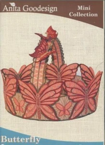 Anita Goodesign: Mini Collection: Butterfly Lace PC CD embroidery designs SEALED - Picture 1 of 1