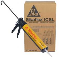 Sikaflex 1c Sl, Self Leveling Sealant, 29 oz. Tubes, 12 Pack With Pro Caulk Gun
