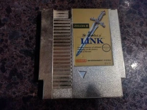 Zelda II: The Adventure of Link Gold (Nintendo Entertainment System, 1988) - Picture 1 of 2
