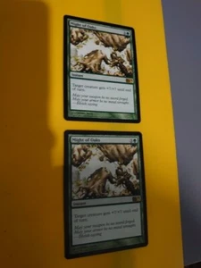 Might of Oaks x2 Instant MTG Karte.  Core Set 2010 M10 - Bild 1 von 5