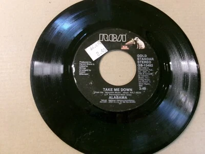 Alabama-Close Enough to Perfect / Take Me Down 45 RCA GOLD STANDARD NM - Image 1 of 2