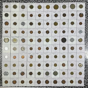 Bulk Lot Of 100x Assorted European Coins In 2x2's Lot#MK61 Mixed Date & Grade - Picture 1 of 21