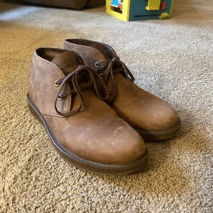 Scarpe LL Bean Stonington stivali chukka con lacci in pelle oliata marrone da uomo 10,5 - Foto 1 di 8