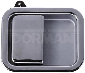 Dorman 760-5504 Exterior Door Handle Left Chrome For 96-04 WAH WC WG WH WI WX - Picture 1 of 8