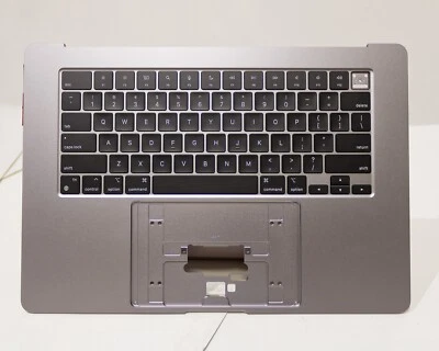 Teclado original OEM A2941 MacBook Air 15 M2 2023 estuche superior 661-34895 gris espacial Foto 1 de 4