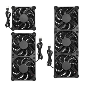 120mm USB Cooling Fan Quiet 5V Power Cooling Case Fan Replacement for Receiver - Picture 1 of 11