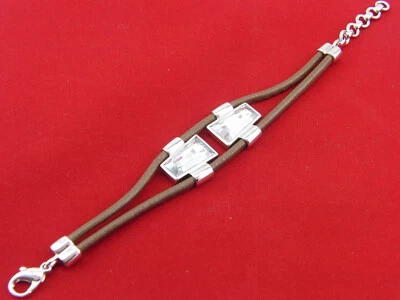 ⭐ Pierre Lang Armband Band Armreif Perle Halskette Collier Kette Silber farbig ⭐ - Bild 1 von 3