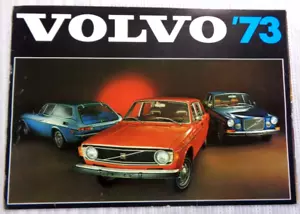 Folleto de ventas de Volvo 1973 ~ 142 144 145 164E 1800ES en muy buen estado! - Imagen 1 de 3