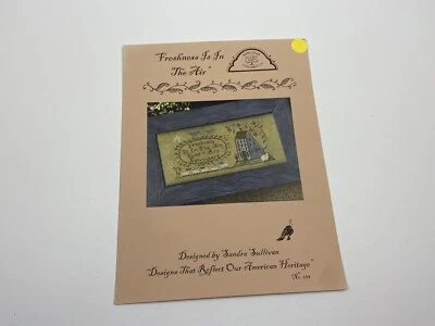 Homespun Elegance Freshness Is In The Air Counted Cross Stitch Pattern N - Image 1 of 3