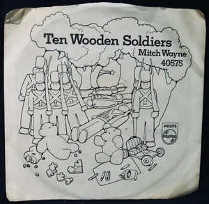 Mitch Wayne: Ten Wooden Soldiers~Picture Sleeve Only-PHILIPS #40575 - Imagen 1 de 2