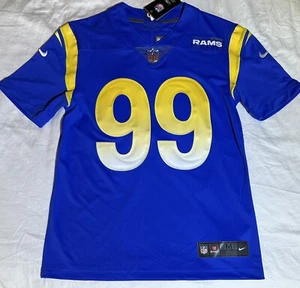 Nike NFL LA Rams Vapor Untouchable Aaron Donald #99 maglia calcio uomo taglia: M - Foto 1 di 12