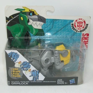 Transformers RID Robots in Disguise GRIMLOCK Gold Armor One-Step Changer Dinobot - Picture 1 of 20