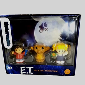 Little People Figuren Sammler E.T. The Extra-Terrestrial 3 Stück Fisher Price Neu - Bild 1 von 4