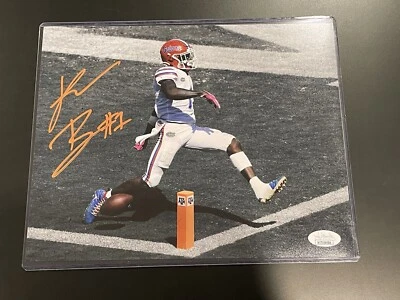 🔥Kadarius Toney Autographed 8x10 Photo Florida Gators JSA New York Giants 🔥 - Image 1 of 3