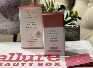 Drunk Elephant O-Bloos Rosi Drops Glow Fortify Blush Omega Fatty Acids 1 oz T1 - Picture 1 of 6