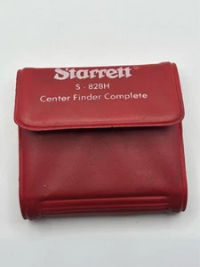 Starrett S-828H Center Finder Complete Set In Case Machinist Tool - Picture 1 of 2