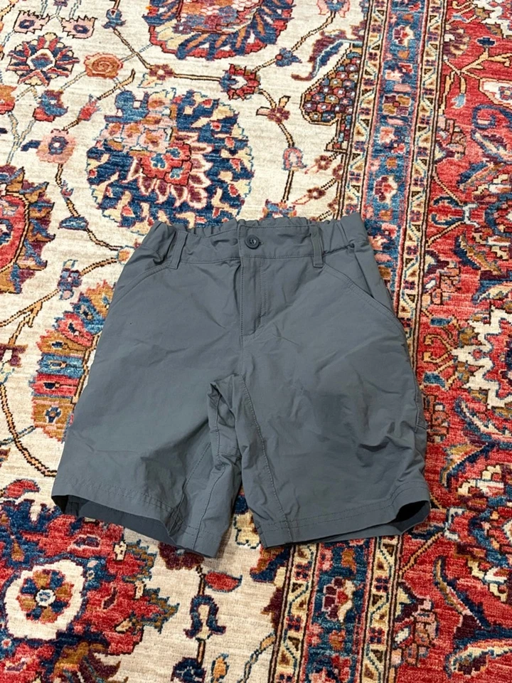 Pantalones Cortos Patagonia Niños Estilo Bolsos Nylon Gris - Talla S (7-8) Foto 1 de 4