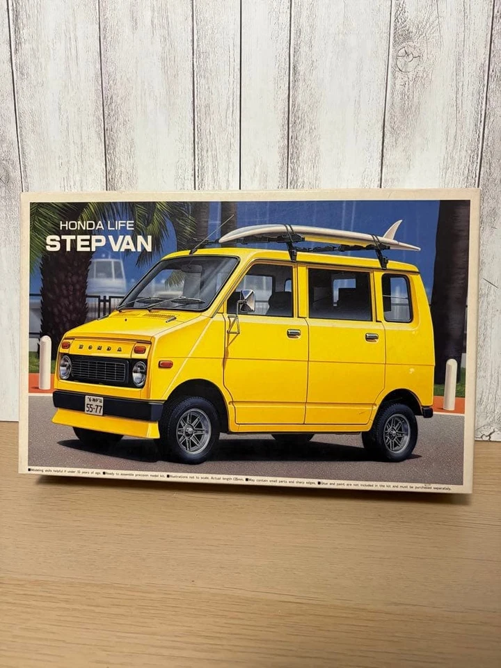 HONDA Step Van 1/24 plastica el - Immagine 1 di 2
