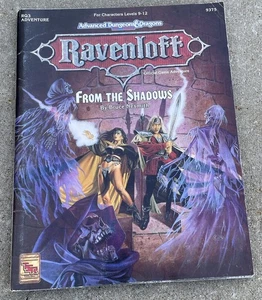 Dungeons and Dragons - Ravenloft - From the Shadows - TSR 9375 No Map, Stained - Foto 1 di 13