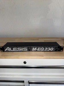 Alesis M-EQ 230 Dual 1/3 Octave Precision Equalizer - Parts Only Not Tested - Picture 1 of 3