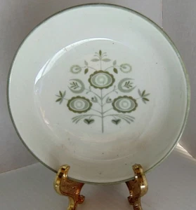 Franciscan Heritage Sage Green Gray Floral Fruit Dessert Bowls 5” Inch Diameter - Picture 1 of 3