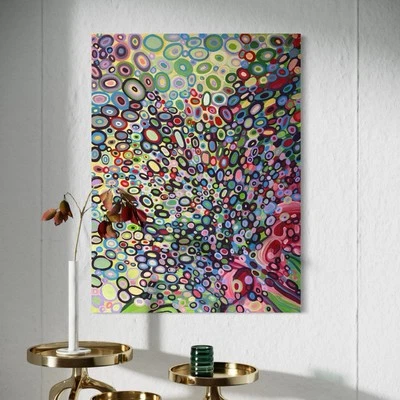 Gemälde abstrakt Acryl Original rot Moderne Kunst Malerei - Bild 1 von 4