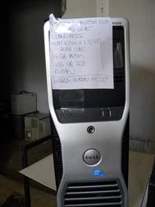 Dell Precision T5500 Xeon E5506 2.13GHz 4GB Ram 256GB SSD nVidea FX850 Win 10P - Picture 1 of 5