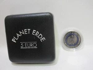 Moneda - RFA 5 € 2016 D "Planeta Azul" con anillo de polímero VZ en Sch.   GS8335 - Imagen 1 de 3