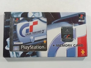 PACK GRAN TURISMO 2 + MEMORY CARD SONY PLAYSTATION 1 (PS1) PAL-FR (COMPLETE - GO - Imagen 1 de 11