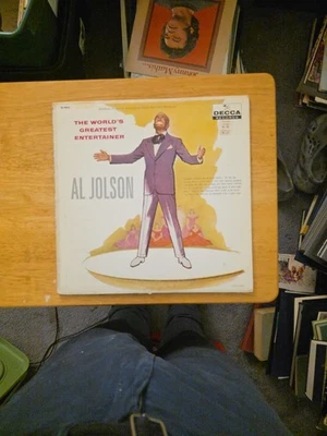 Al Jolson -- The World's Greatest Entertainer -- Decca/MCA -- MCA 2067 Sealed Foto 1 de 4