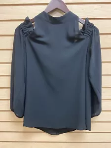 TROUVÉ FANCY RICH LOOKING WOMAN BLOUSE SIZE MEDIUM - Picture 1 of 6