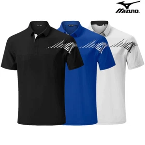 MIZUNO LASER RB MENS GOLF POLO SHIRT / ALL COLOURS & SIZES / 2025 MODEL - Picture 1 of 7