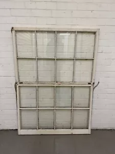 Pair Reclaimed Georgian 8 Panel Wooden Panel Sash Window 656 x 985 690 x 980mm - Picture 1 of 12