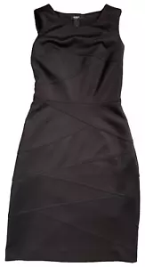 Alfani Sheath in Black Sleeveless Side Zip Stretch Dress 2P - Picture 1 of 5