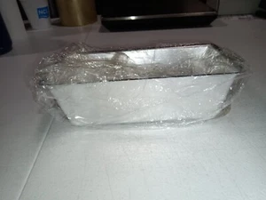 Ottinetti Loaf Pan, 7.1" / 18cm, Silver. Made in Italy - Picture 1 of 3