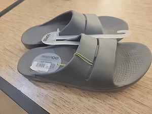 OOFOS OOahh Recovery Slide Slip-On Gray Slate US Men’s Size 14 Women’s Size 16 - Picture 1 of 7