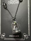 Disney The Nightmare Before Christmas Zero Tombstone Domed Necklace NWT