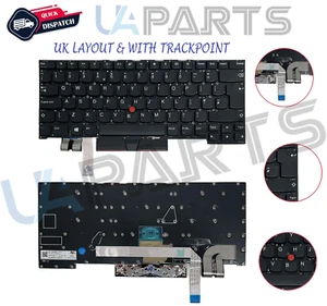 Lenovo Thinkpad X1 Extreme Gen 2 2019 Gen 3 2020 Reino Unido teclado para computadora portátil + puntero - Imagen 1 de 3
