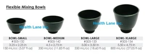 Dental Laboratory Rubber Flexible Mixing Bowl Green Small Medium Large X-Large - Picture 1 of 1