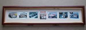 SENNA FORMULA ONE FRAMED CARDS - Picture 1 of 1