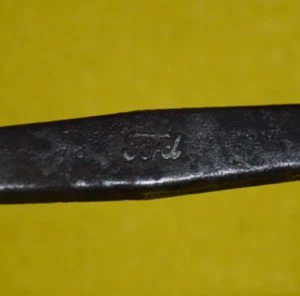 FORD SCRIPT WRENCH VINTAGE MODEL T M1 HAND TOOL DOUBLE OPEN END 3/4" AND 7/8" - Picture 1 of 17