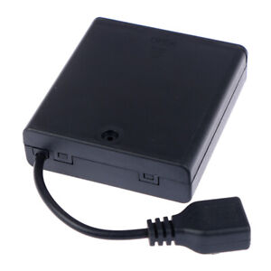 4 X AA USB Battery Box for 5V LED Strip Lights USB Mini Power Supply FSRJUS. F❤❤