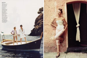 2005 Mario Testino Gemma Ward Josh Hartnett MAGAZINE EDITORIAL Like a Virgin - Picture 1 of 7